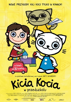 Kicia Kocia w przedszkolu plakat