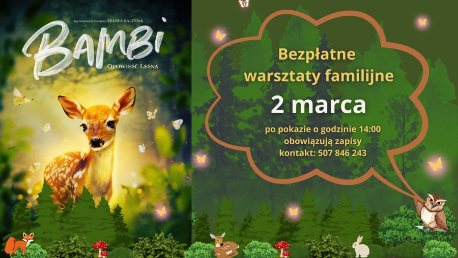 Bambi warsztaty baner