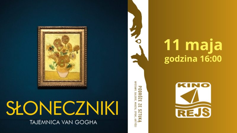 Słoneczniki van Gogha baner mniejszy