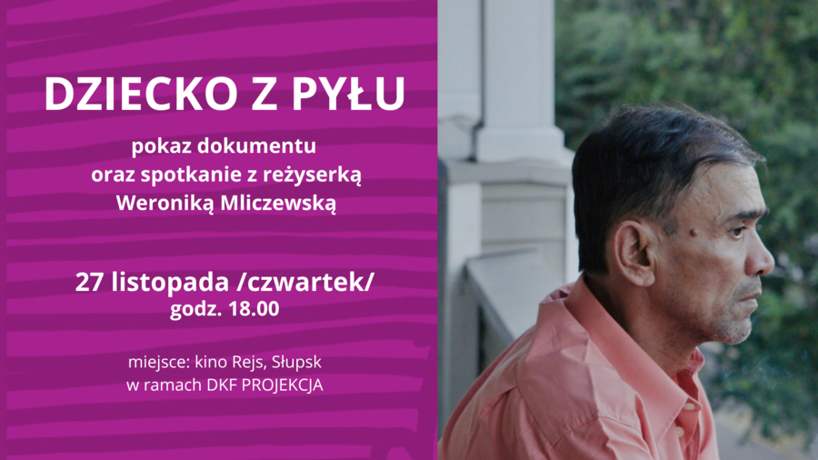 Dziecko z pyłu baner mn