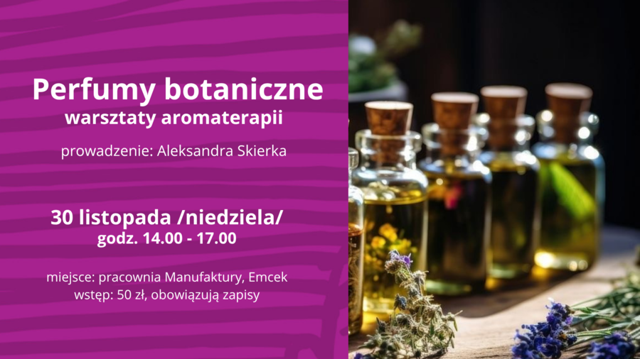 Perfumy botaniczne baner mn