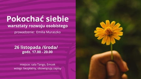 Pokochać siebie baner