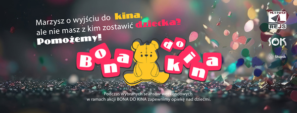 bona do kina baner wąski