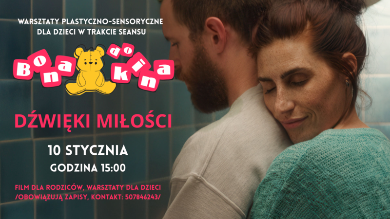 DŹWIĘKI MIŁOŚCI Bona do kina baner