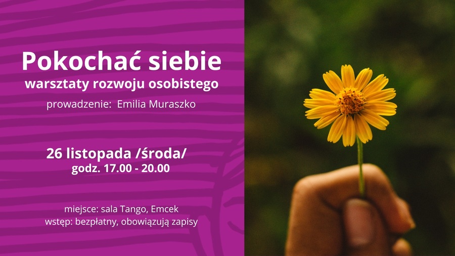 Pokochać siebie baner