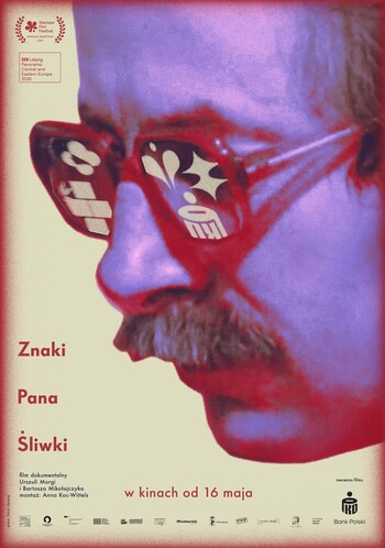 Znaki Pana Śliwki plakat